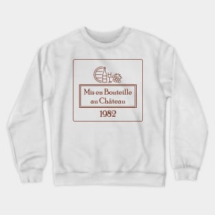 red wine connoisseur Crewneck Sweatshirt